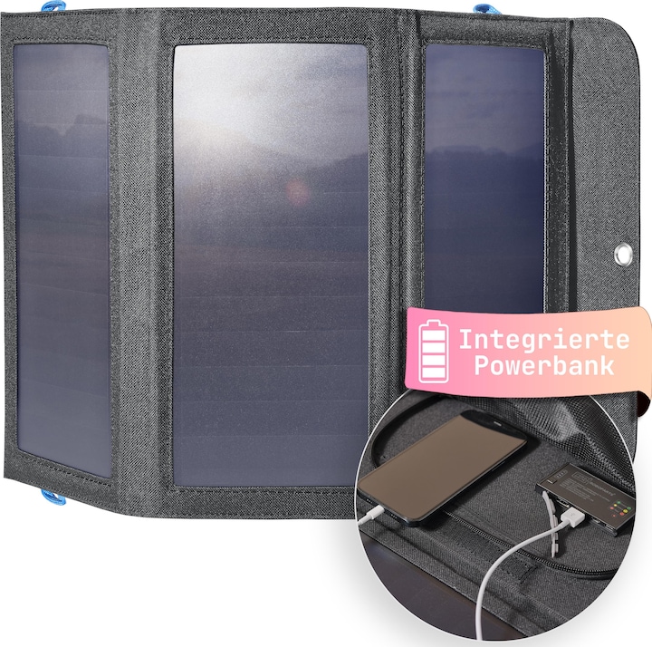 Image du produit Roboparts Solar-USB-Ladegerät (21 W)