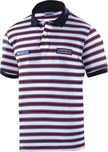 Produktbild Sparco Martini Racing Polo Shirt Replica Striped (S)
