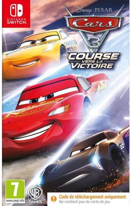 Immagine prodotto Warner games Cars 3 : Course Vers la Victoire - Code in a Box (Switch)