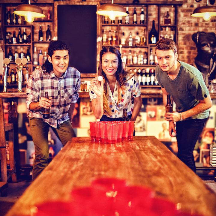 Produktbild Relaxdays 100x Beer Pong Bälle (100 Stk.)