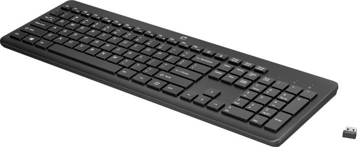 Produktbild HP 230 Wireless Keyboard Black (Eng. Int., Kabellos)