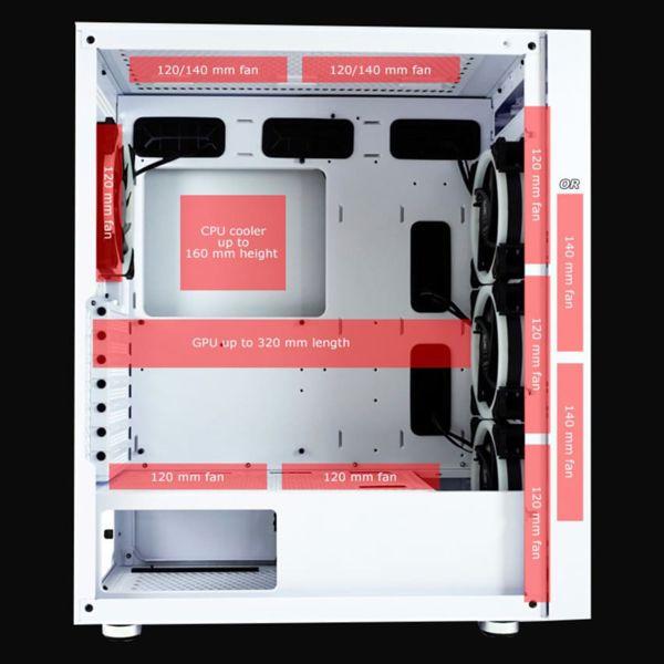 Produktbild LC-Power Gaming 802W (ATX, mATX, Mini-ITX)