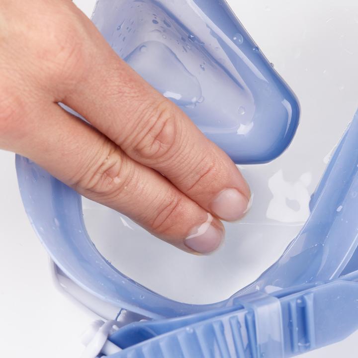 Actual product image Subea Tauchmaske Antibeschlag Silikonband - 100 Mono Mid blau