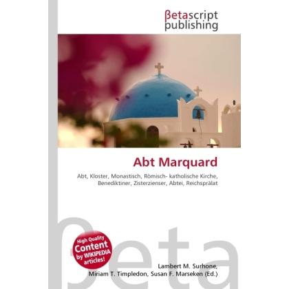 Abt Marquard, Sachbücher
