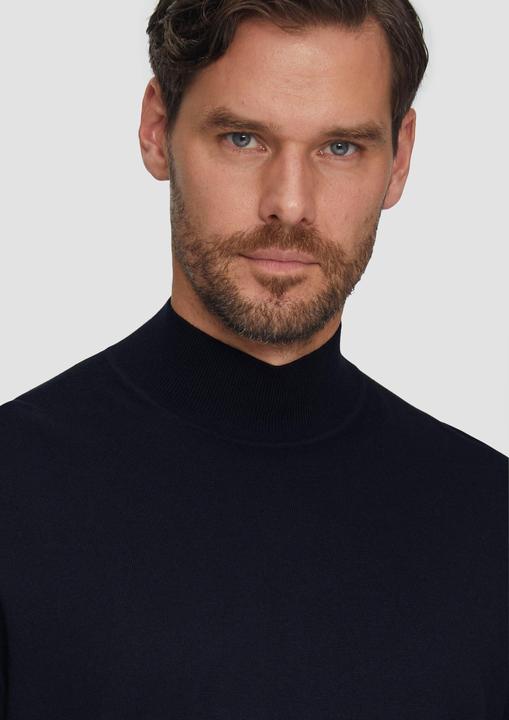 Produktbild S.Oliver Strickpullover Softer Turtleneckpullover aus Baumwoll-Merino-Mix (S)