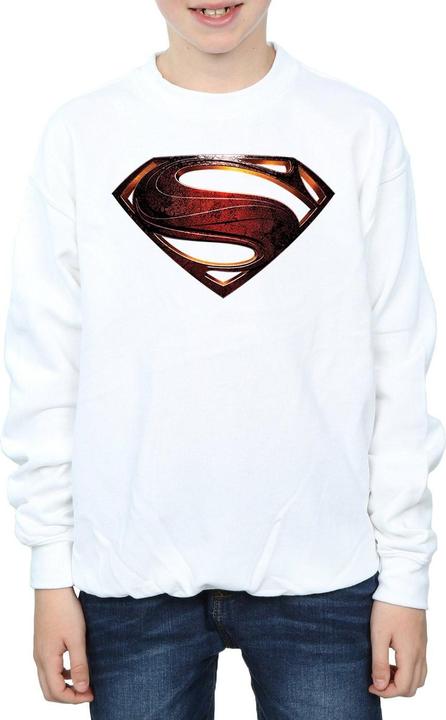Immagine prodotto Justice League Movie Superman Emblem Felpa Ragazzi (140, 146)