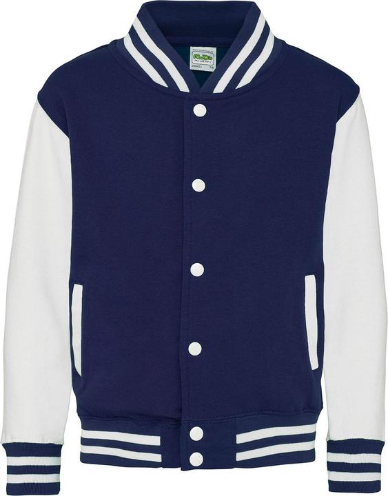 Marineblau/Weiss