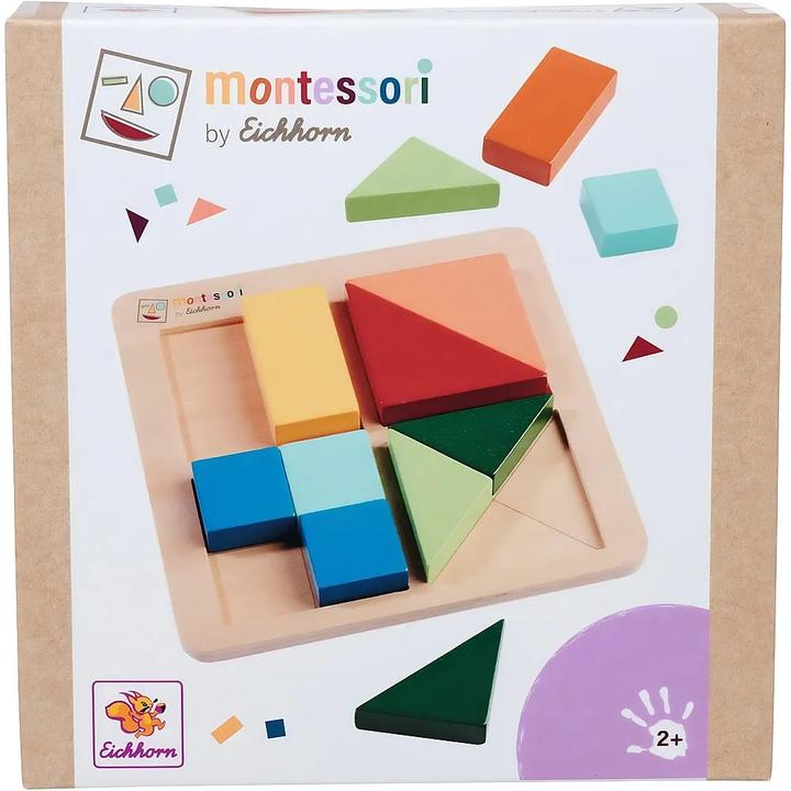 Produktbild Eichhorn EH Montessori Formen Puzzzle (13 Teile)