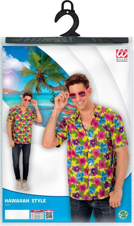 Produktbild Widmann HAWAII HEMD gelb, XL (XL)