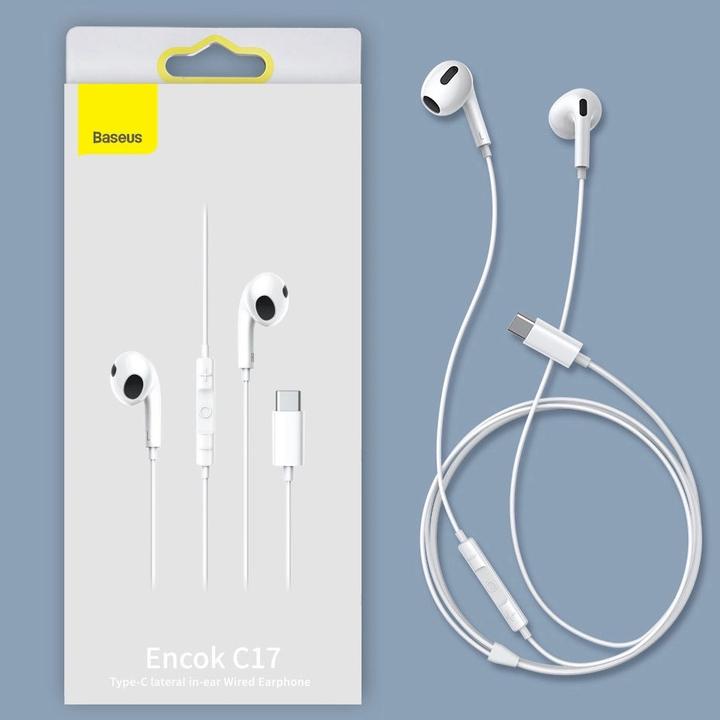 Actual product image Baseus Encok C17 (No noise cancellation, Cable)