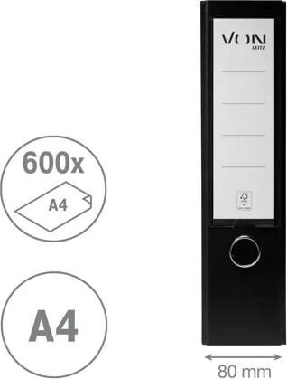 Image du produit von Classeur A4, 10 pièces (A4, 80 mm, 10 pièce(s))