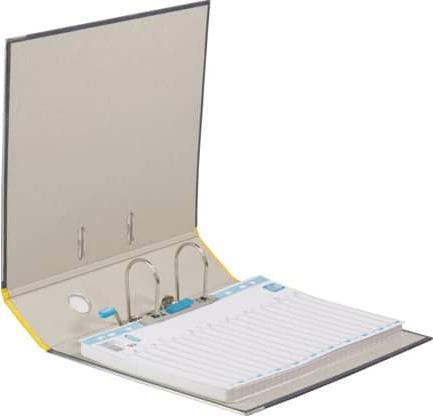 Actual product image Elba Folder rado 100022600 DIN A4 80mm cardboard yellow (100022600) (A4, 80 mm, 1 pcs.)