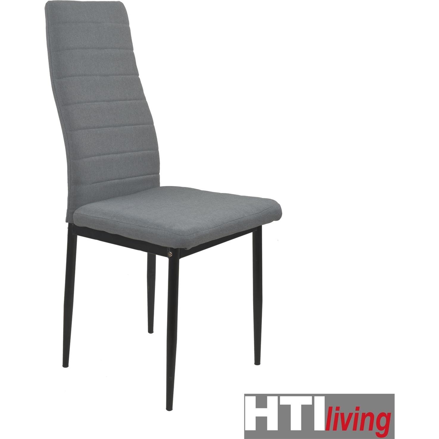 Thumbnail - HTI-Living, Stühle, Stuhl Memphis Webstoff 4er-Set