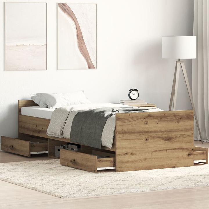 Produktbild vidaXL Moderner Bettrahmen (75 x 190 cm)