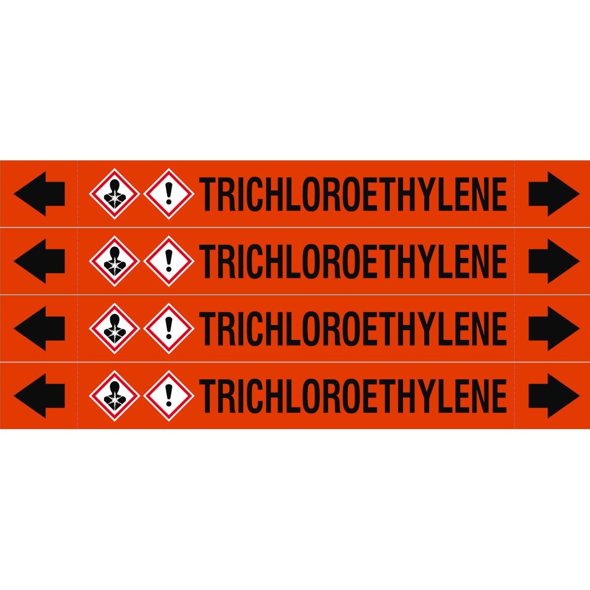 Brady ASME - Rohrmarkierer - Trichloroethylene (312857)