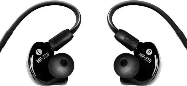 Produktbild Mackie In-Ear Kopfhörer MP-220 mit Tuch (NC, Kabelgebunden)