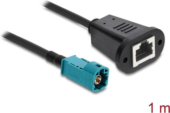 Delock Kabel HSD Z Stecker zu RJ45 Buchse 1 m