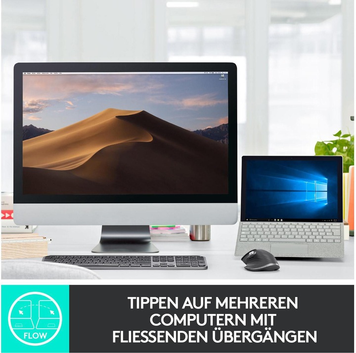 Image du produit Logitech MX Keys Plus (CH, Sans fil)