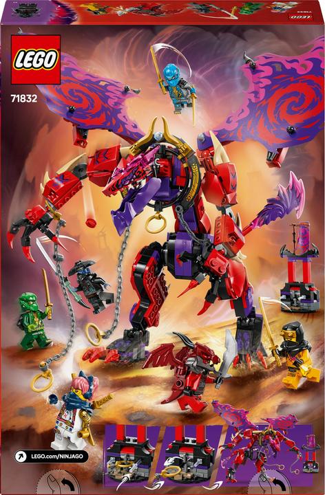 Immagine prodotto LEGO Chaosdrache Donnerzahn (71832, LEGO Ninjago)