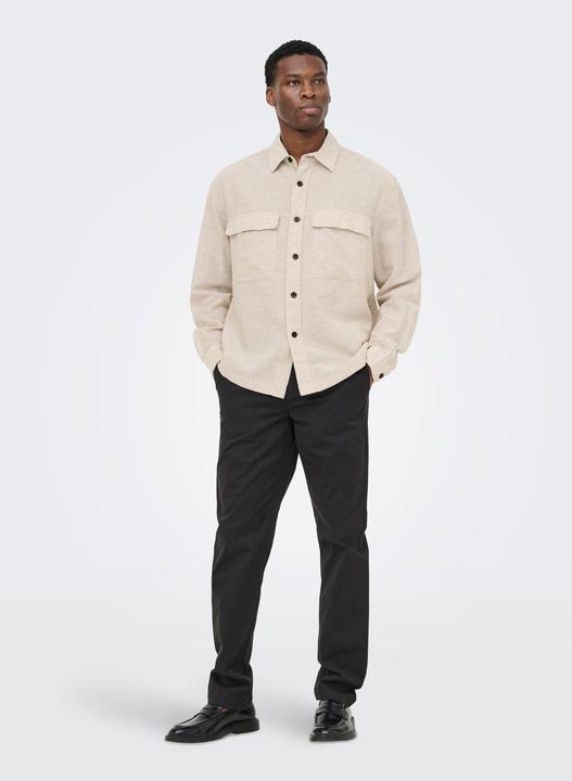 Immagine prodotto Only & Sons ONSCAIDEN Leinen Overshirt Overshirt (M)