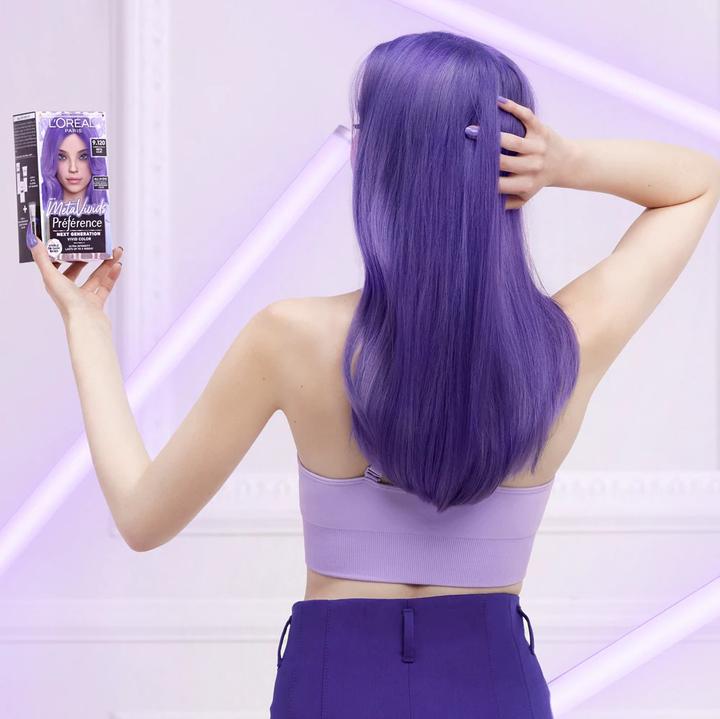 Actual product image L'Oréal Paris Préférence Meta Vivids (Lilac)