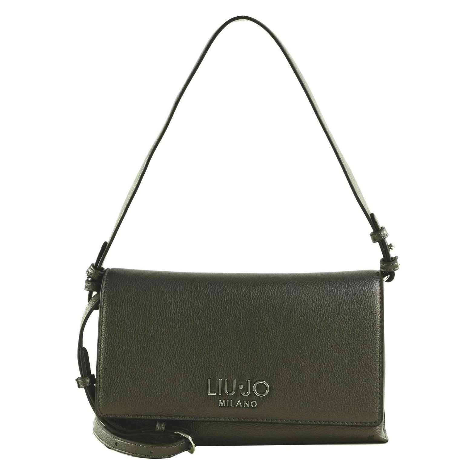 Liu Jo, Damen, Handtasche, Caliwen Ecs Crossbody Bag East / West, Grau