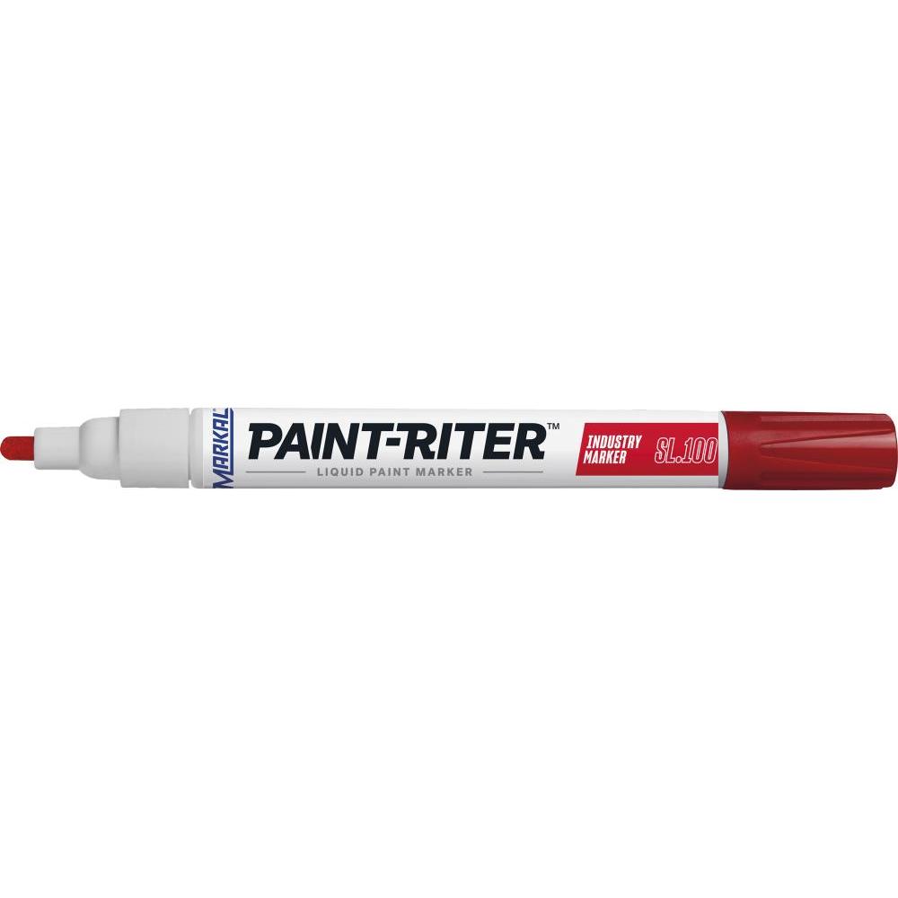 Markal, Marker, Lackmarkierer Industrie SL100 rot (Rot, 3 mm, 4 x)
