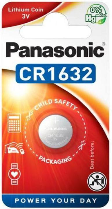 Produktbild Panasonic Lithium Power CR1632 (1 Stk., CR1632, 140 mAh)