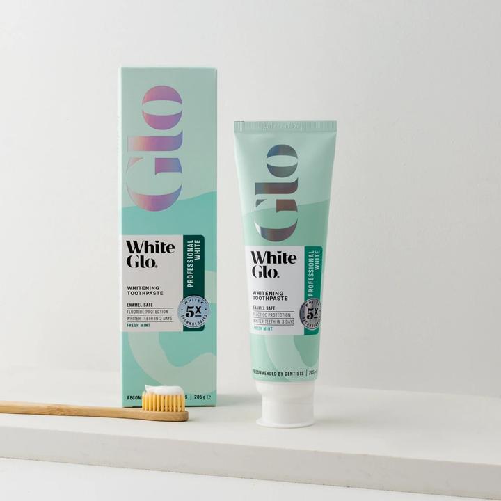 Actual product image White Glo Glo Professional White Whitening Toothpaste (115 ml)