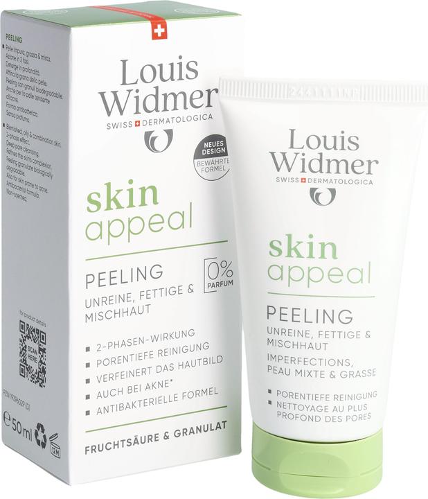 Actual product image Widmer Louis Skin Appeal Peeling 50 ml (Cleansing scrub, 50 ml)