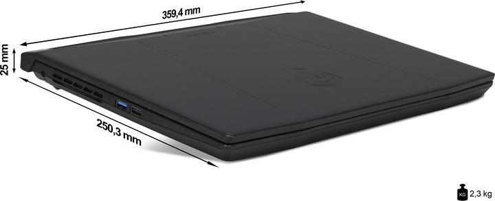 Image du produit MSI Katana A15 AI B8VF-451 R7 16 N bk W11H (15.60", 512 Go, 16 Go, DE, AMD Ryzen 7 8845HS)