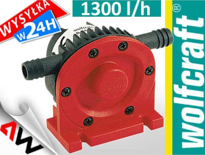 Image du produit wolfcraft 1 pompe corps plastique 1300 l/h S=6mm (Pompe de jardin)