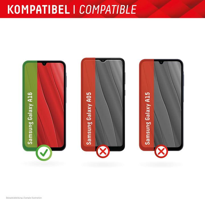 Actual product image Displex Smart Glass, Displayschutzfolie (1 Piece, Samsung Galaxy A16)