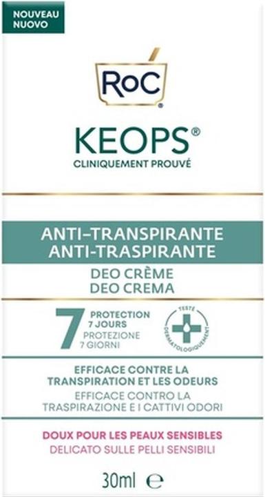 Actual product image Roc Keops Cream Deodorant (Roll-on)