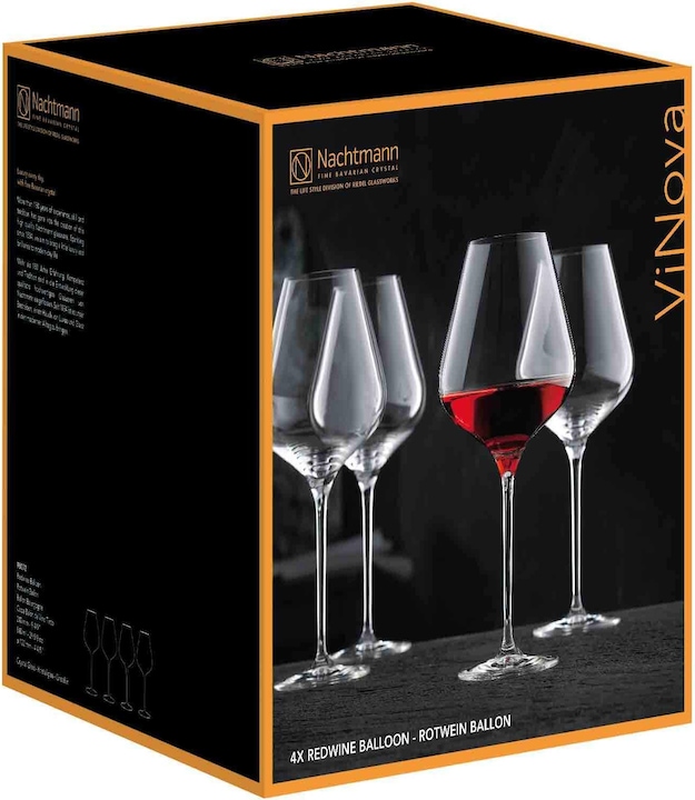 Produktbild Nachtmann ViNova (84 cl, 4 Gläser, Rotweingläser)