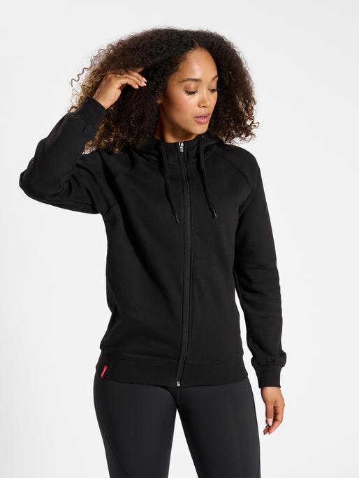 Immagine prodotto hummel Classica Felpa Con Cappuccio Rossa Con Zip Donna (XS)