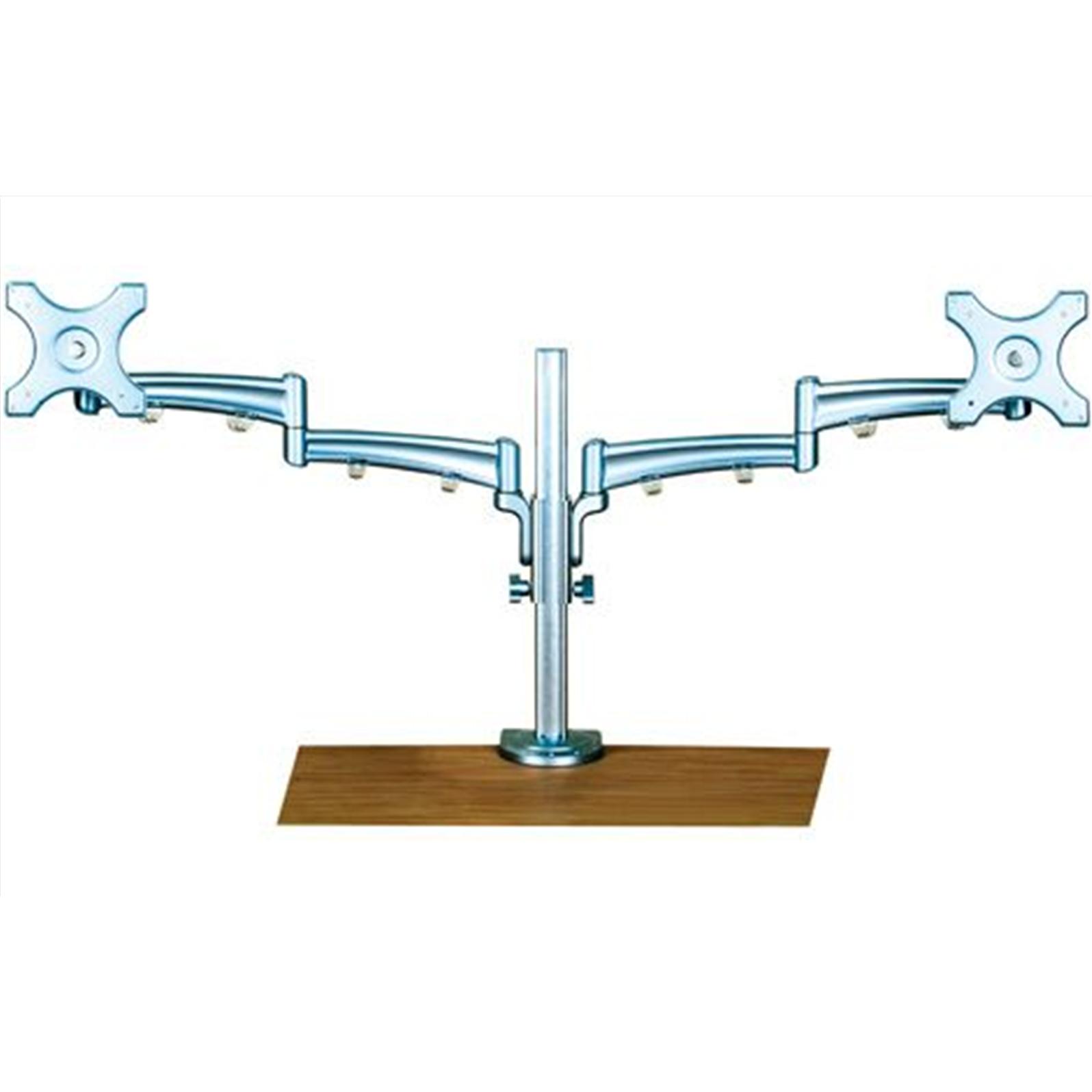 Value DualLCDArm (Tisch), Monitor Halterung, Grau