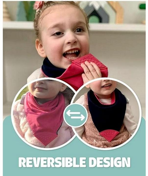 Produktbild Cheeky Chompers Large Neckerchew Botanical Bloom (2 Monate)