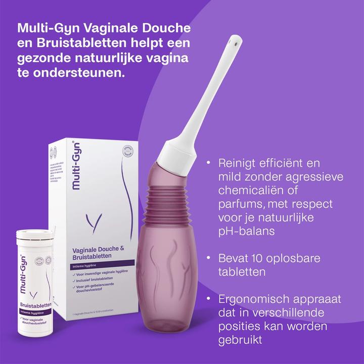 Produktbild Multi-Gyn Vaginaldusche mit Brausetabletten (Intimdusche)
