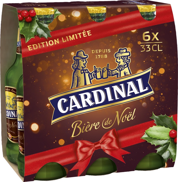 Actual product image Cardinal Bière de Noël Märzen Beer (6 x 33 cl)