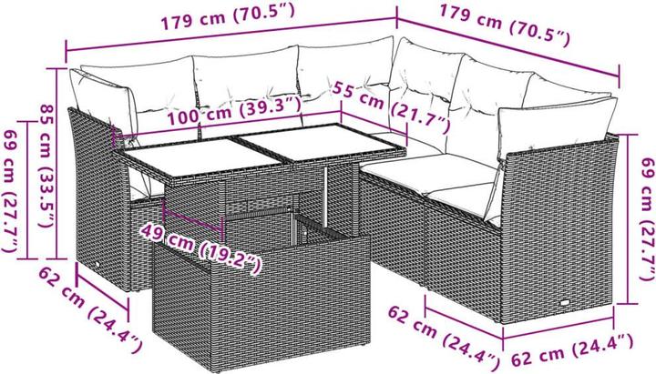 Produktbild vidaXL Cayden