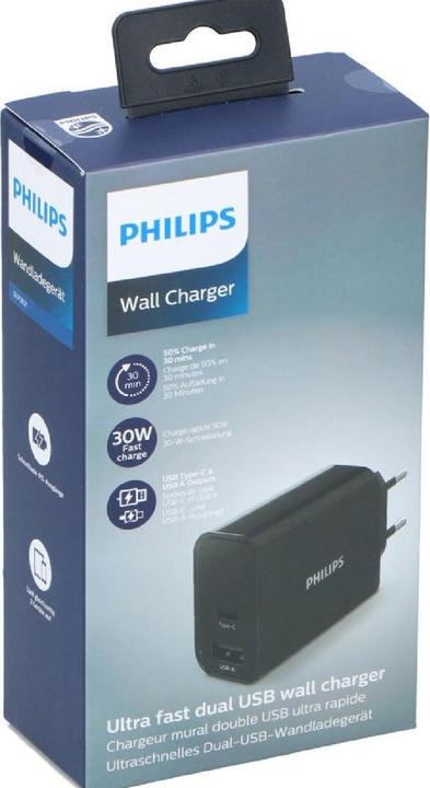 Actual product image Philips Charger wall 230V DLP2621/04 (30 W)