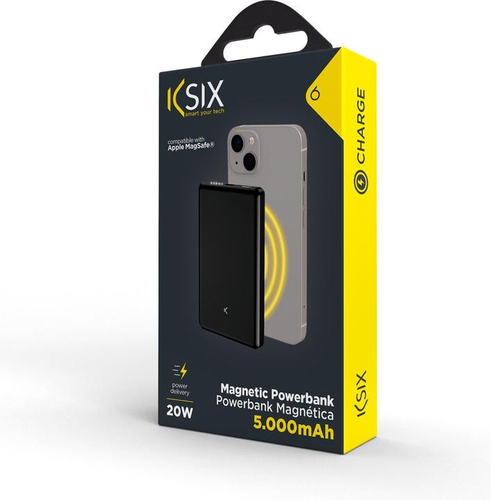 Image du produit KSIX MAGSAFE POWERBANK 5000MAH (5000 mAh, 20 W)