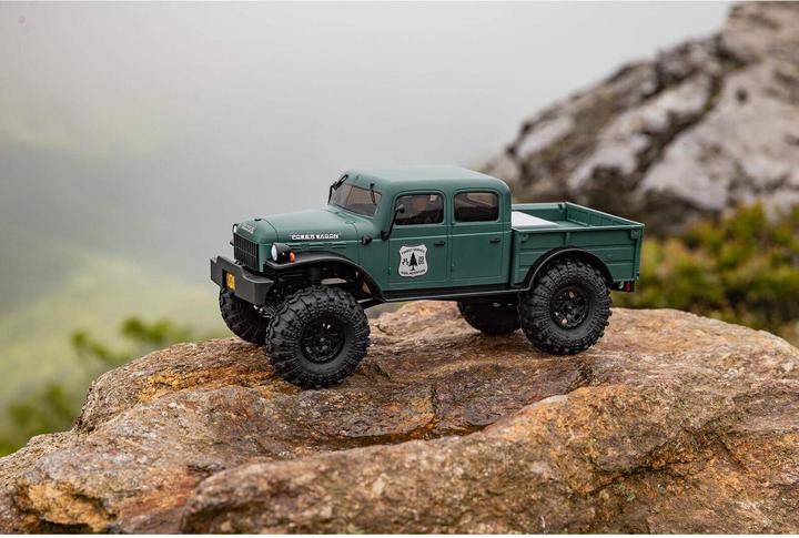 Produktbild Axial Scale Crawler SCX24 Dodge Power Wagon Grün, 1:24, RTR (RTR Ready-to-Run)