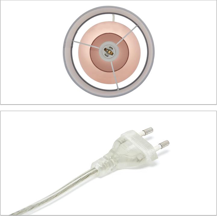 Image du produit Relaxdays Lampe chevet tactile, réglable (E14)