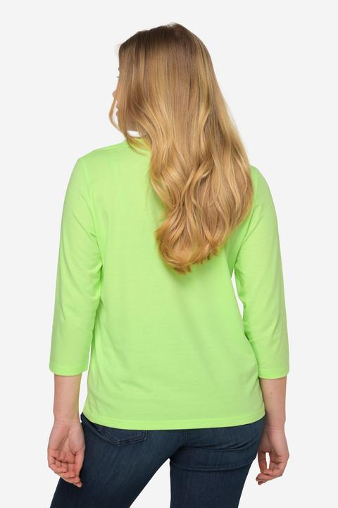 Immagine prodotto Laurasøn Maglia basic con scollo a V, maniche a 3/4 e OEKO-TEX Made in Green (M)