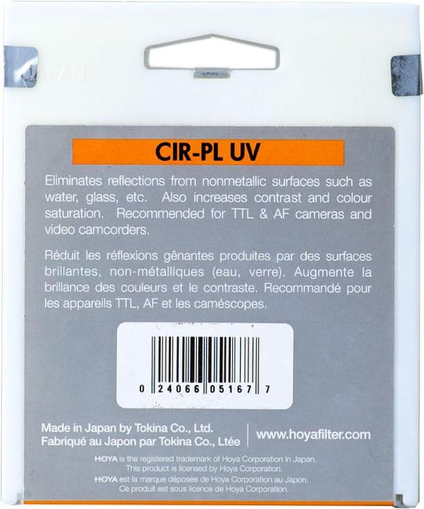 Produktbild Hoya Cir-Pl Hrt (55 mm)
