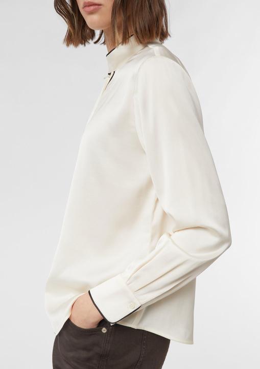 Immagine prodotto Comma Bluse Satinbluse mit Schluppenkragen (36)