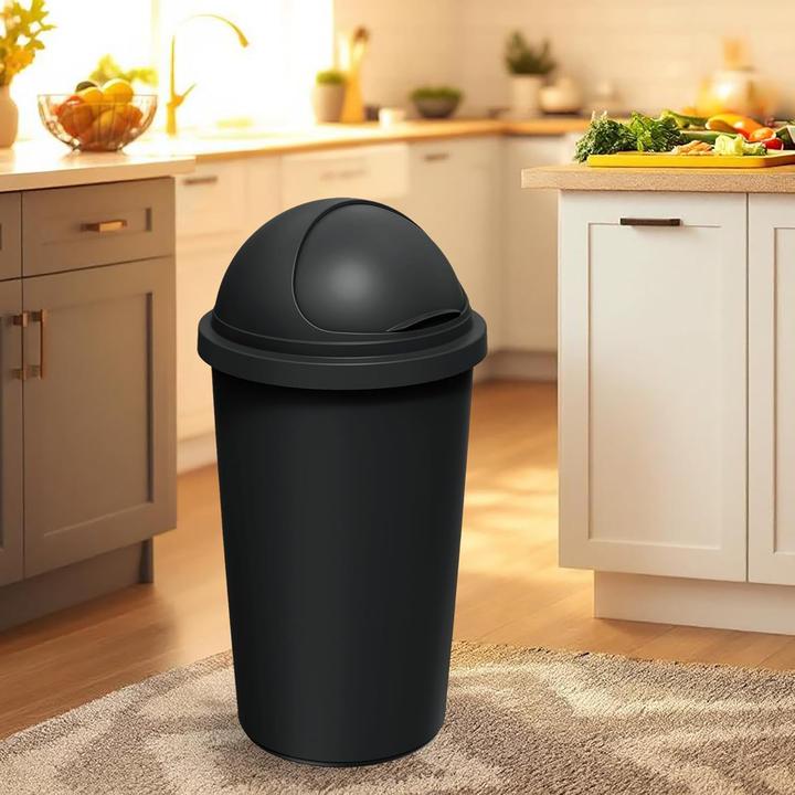 Produktbild Spetebo Abfalleimer mit Schiebedeckel (50 l)