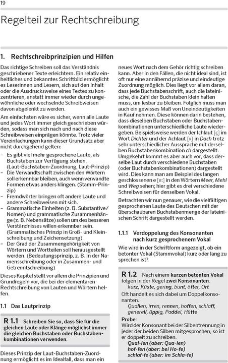 Produktbild Die Deutsche Rechtschreibung (Deutsch, 2022)